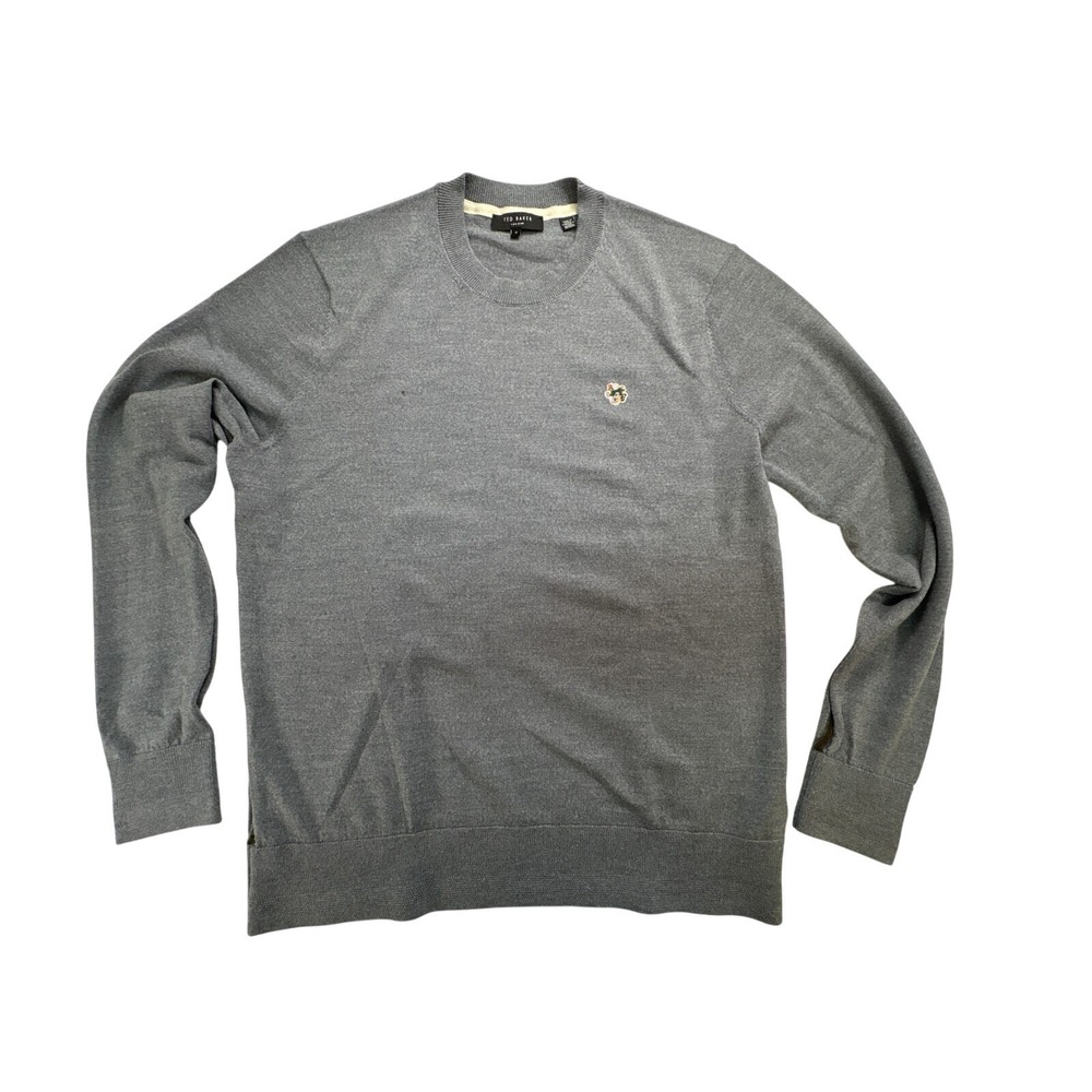 Ted Baker sweater Men's size‎ 4 gray pullover